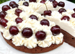 Gâteau au chocolat façon Forêt Noire - Recette en vidéo