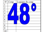 48° diagosudoku, avec la solution du quarante-septième