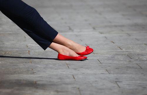 Ballerines et charentaises...