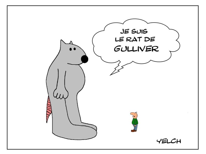 Le rat de Gulliver
