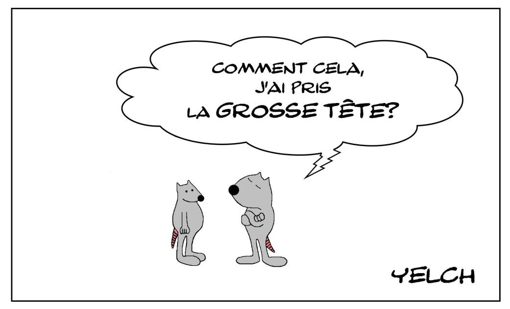 Le rat qui avait la grosse tête