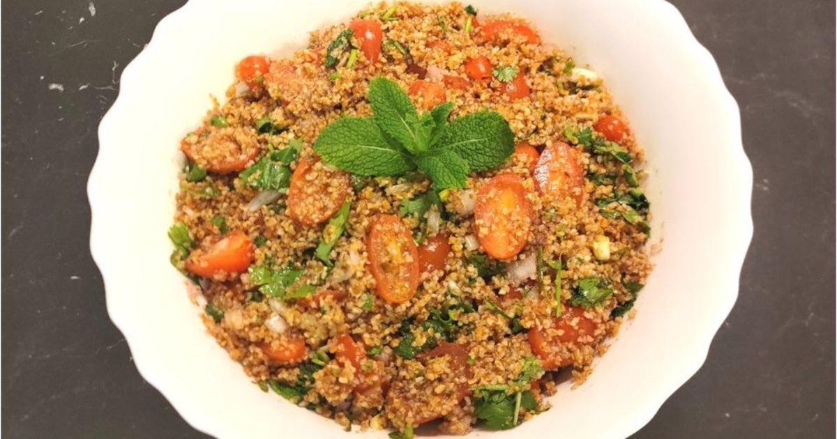 Taboulé libanais - Recette en vidéo