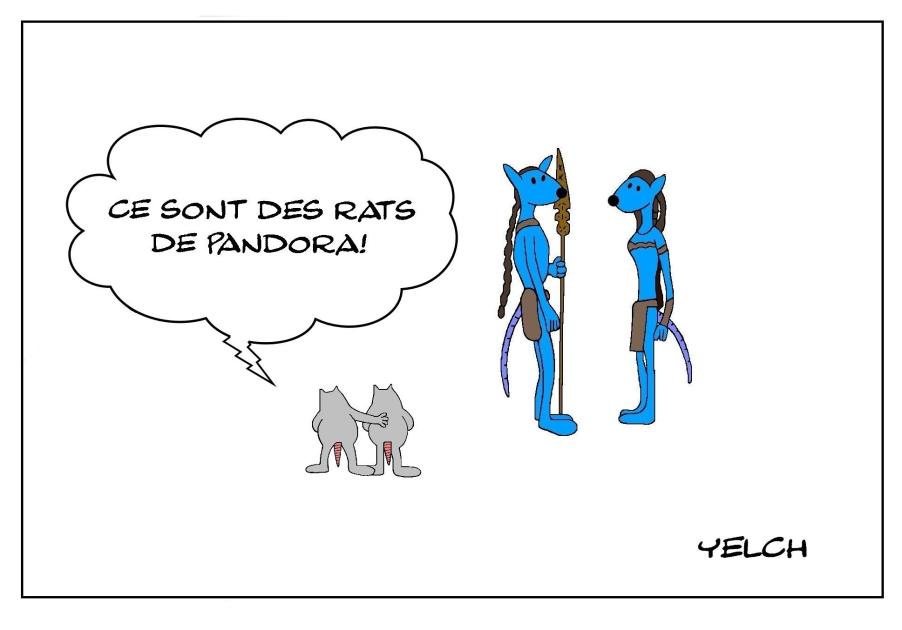 Les rats qui venaient de Pandora