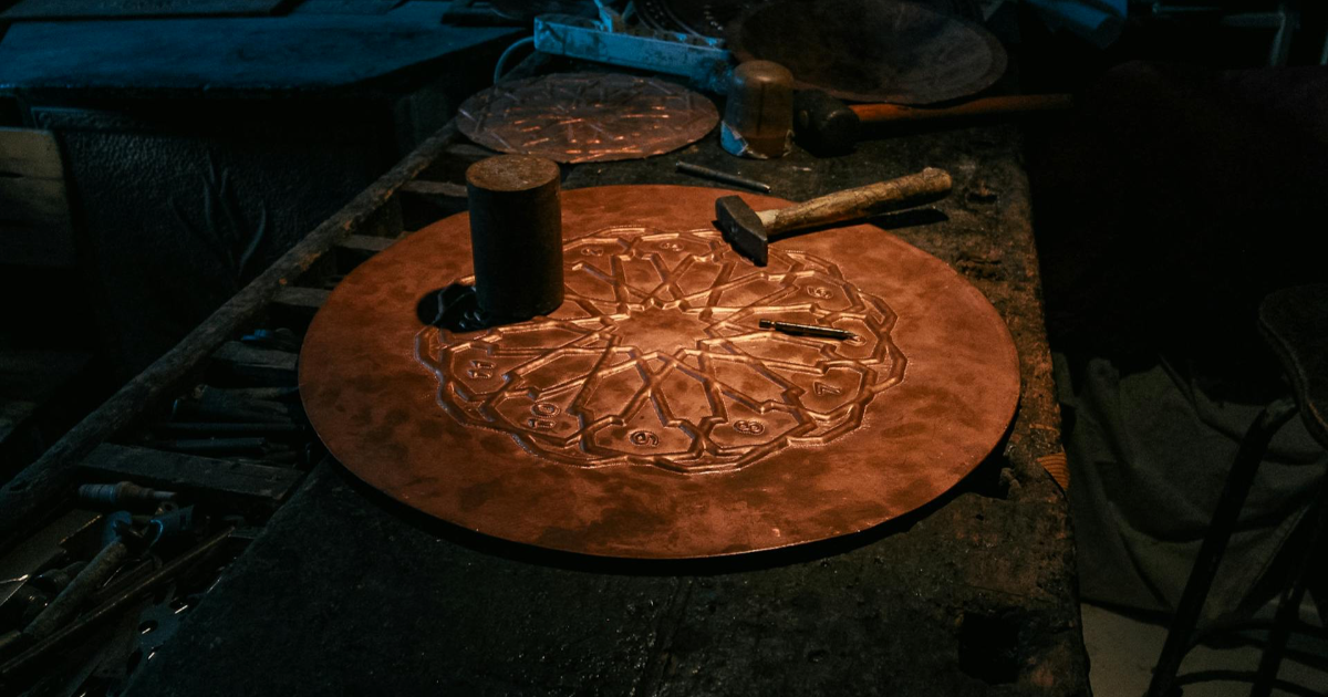 Le disque de cuivre