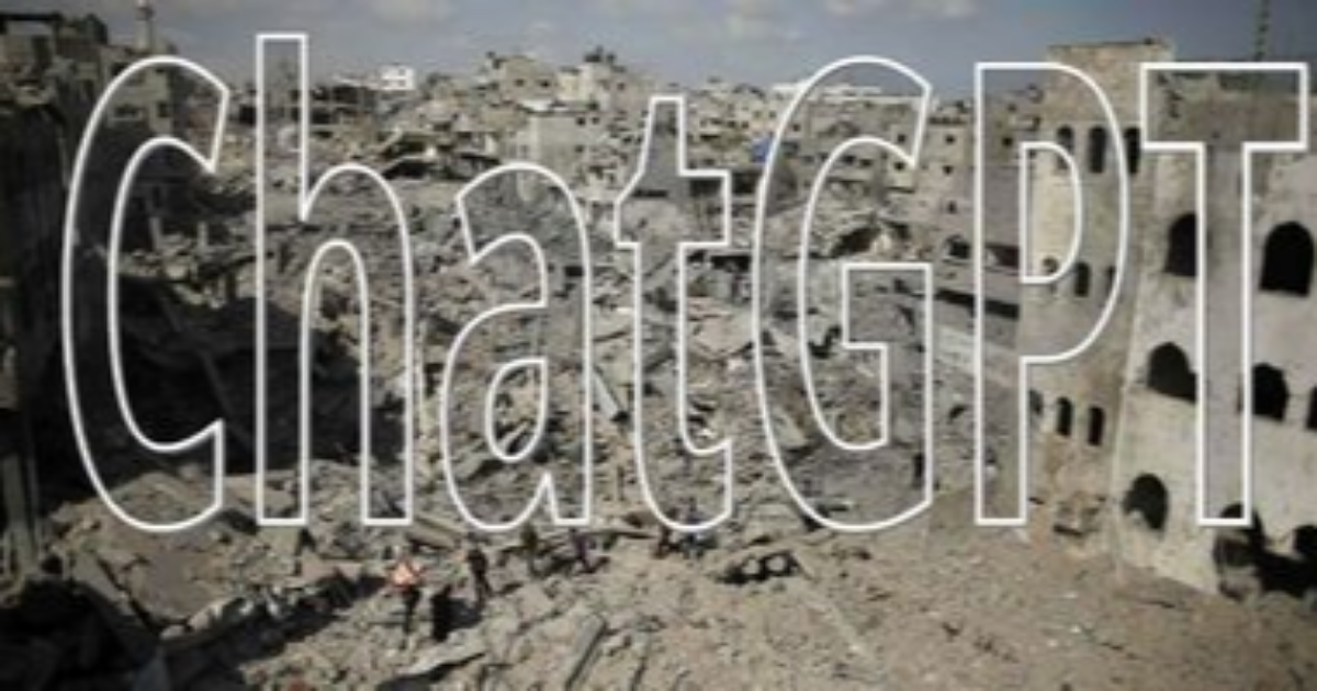 ChatGPT, pour ou contre la guerre ? 