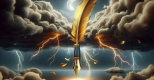 Une plume en zone de turbulences