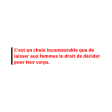 Un choix incontestable