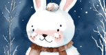 Le lapin de neige