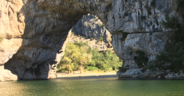 Plage du Pont d'Arc - 03/10/2018