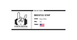 WHISTLE STOP - Roger Miller