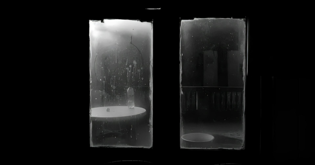 Le reflet dans la vitre