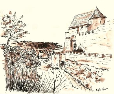 Grignols (Dordogne) - le château