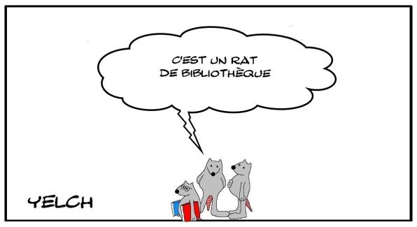Rat de bibliothèque