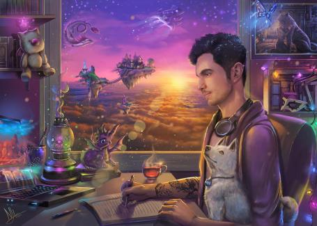 Journal d'un écrivain de Fantasy