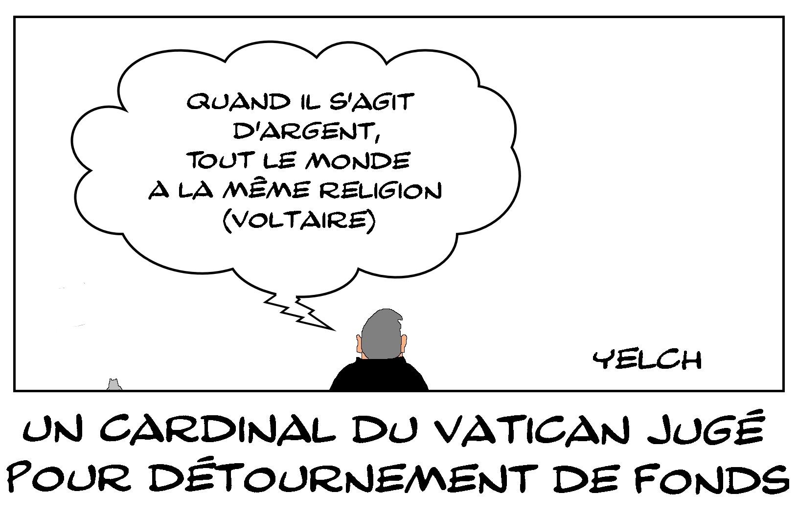 Détournement de fonds au Vatican