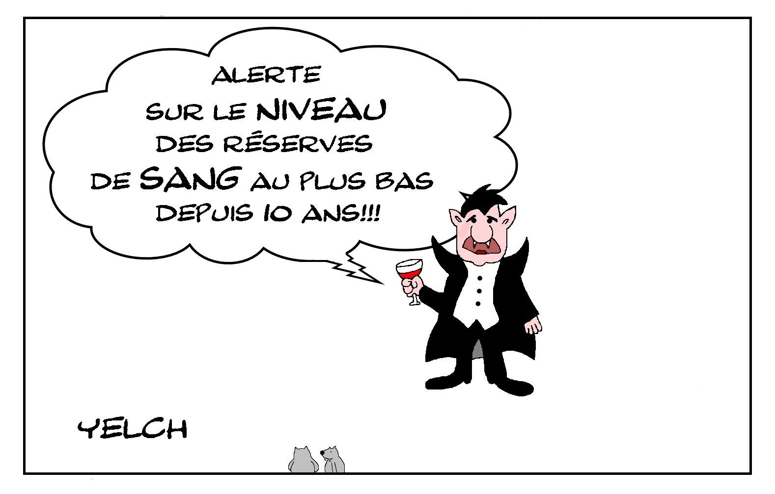 Les réserves de sang au plus bas depuis 10 ans