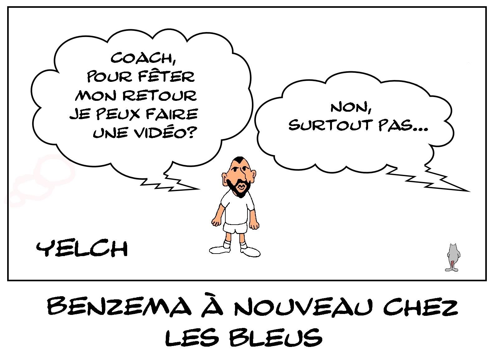 Warning , Benzema is back...