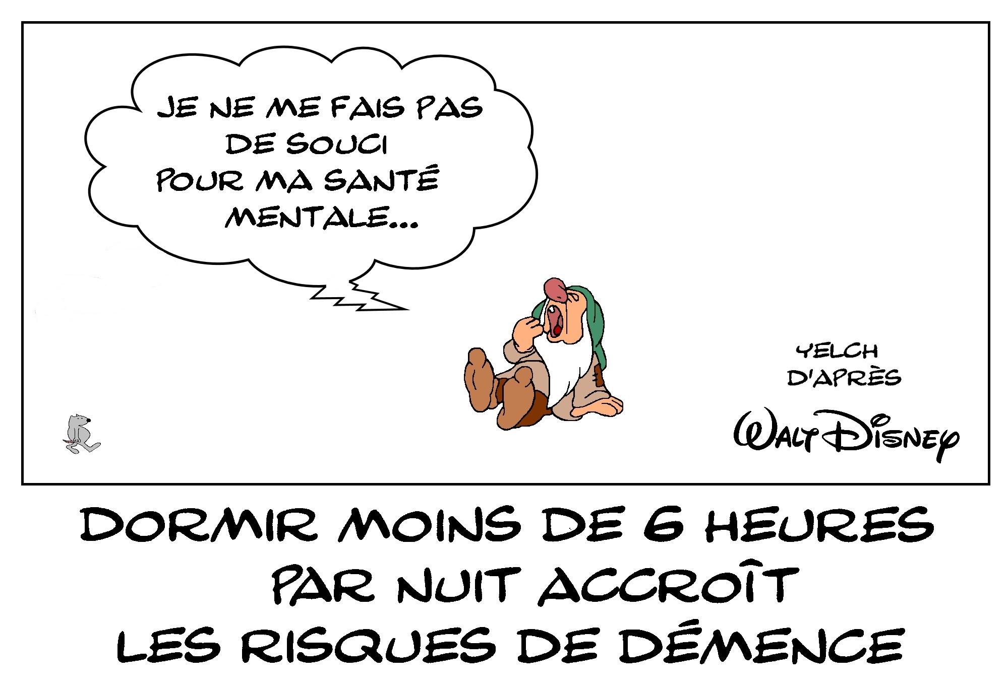 Sommeil et santé mentale