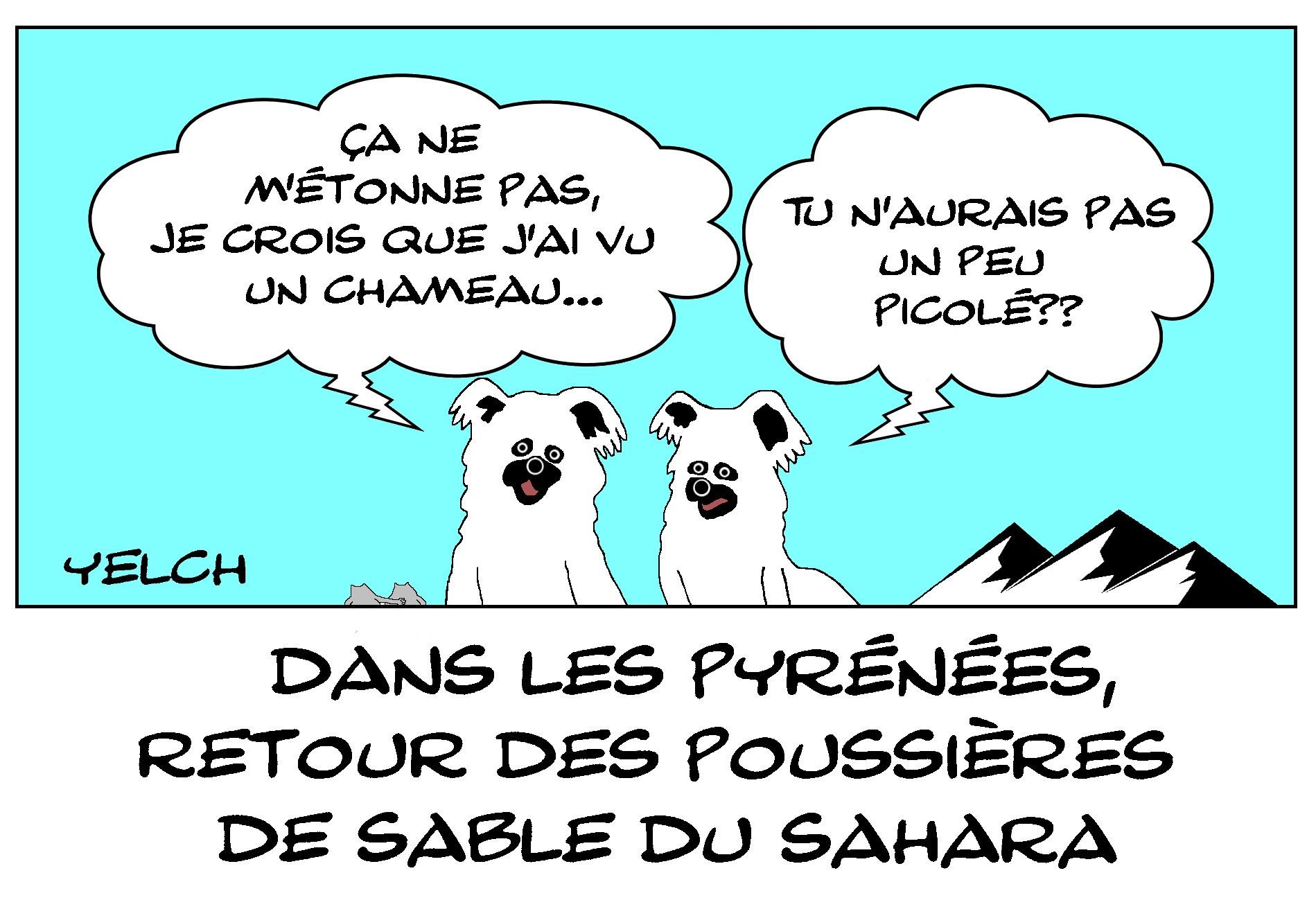 Un peu de désert dans les Pyrénées