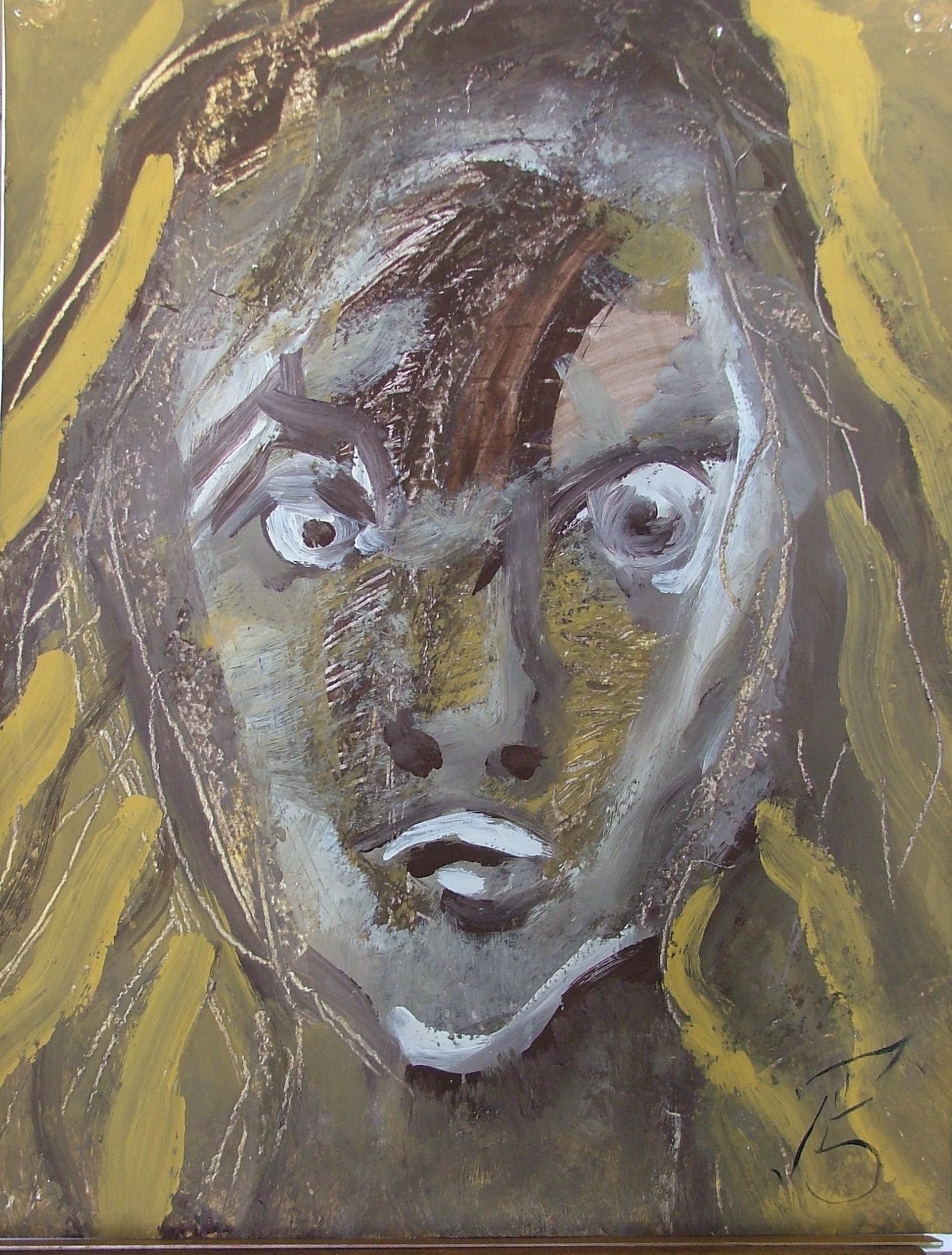 Médusée - peinture au fil du temps - 1992