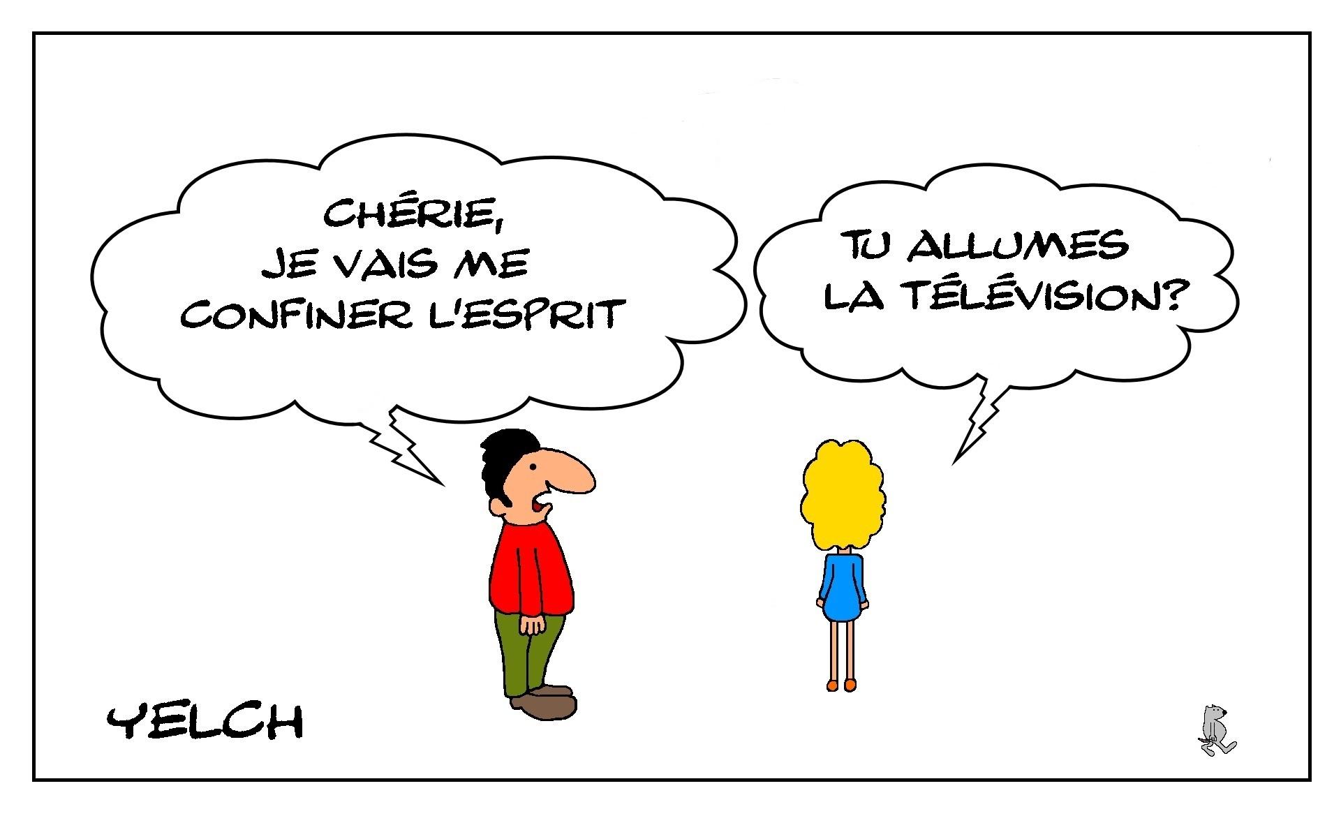 Confinement de l'esprit