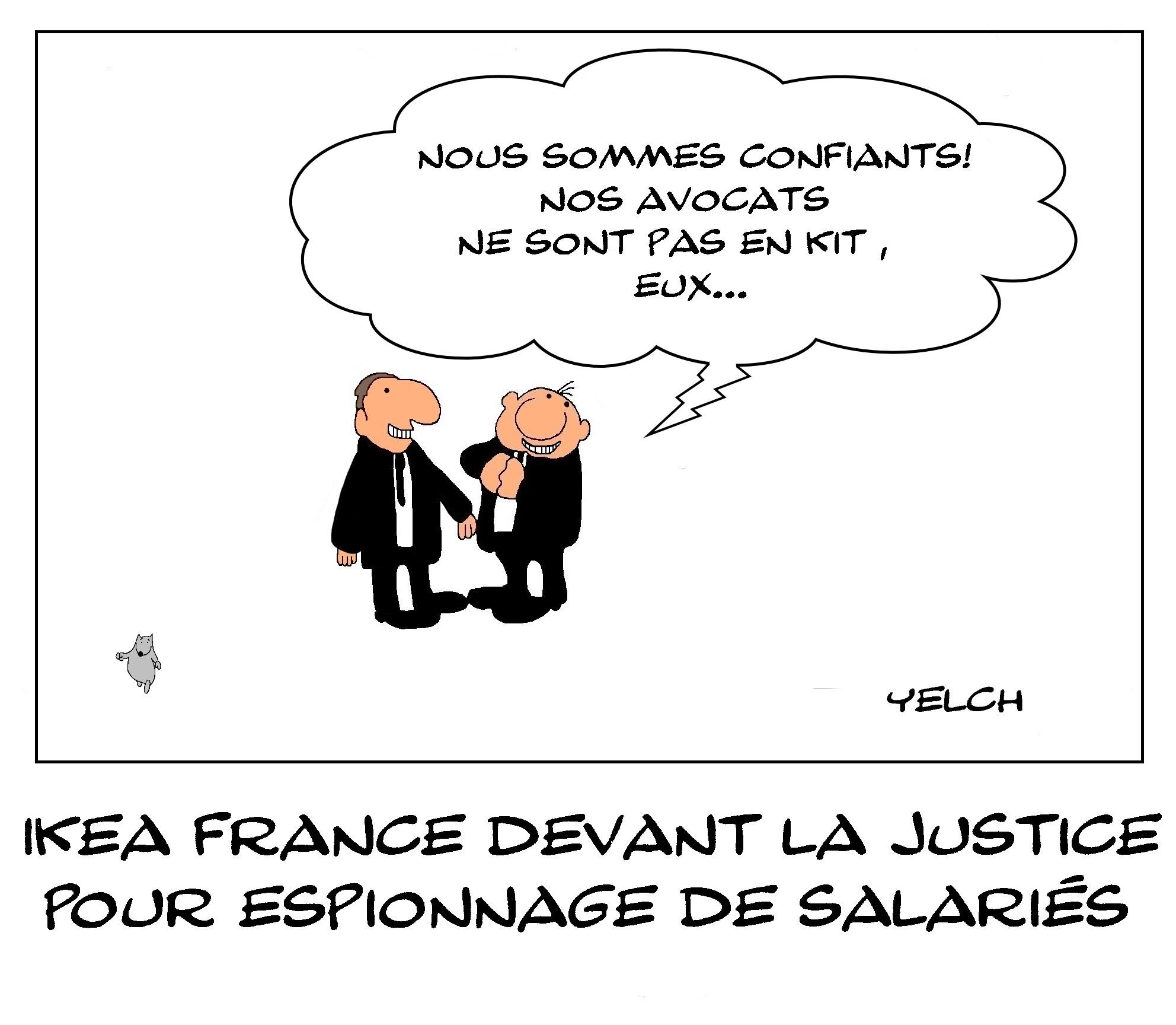 Ikea devant la justice pour espionnage d'employés