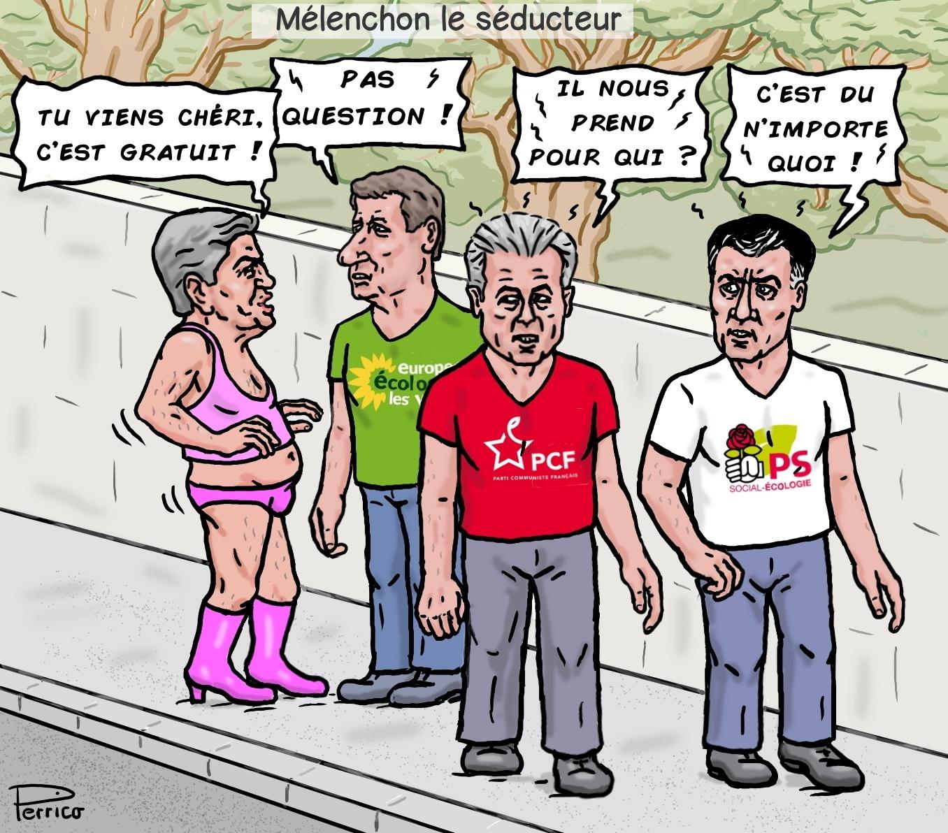 Les racolages de Mélenchon