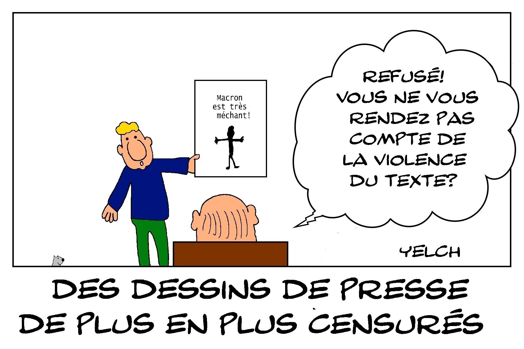 Dessins de presse en péril