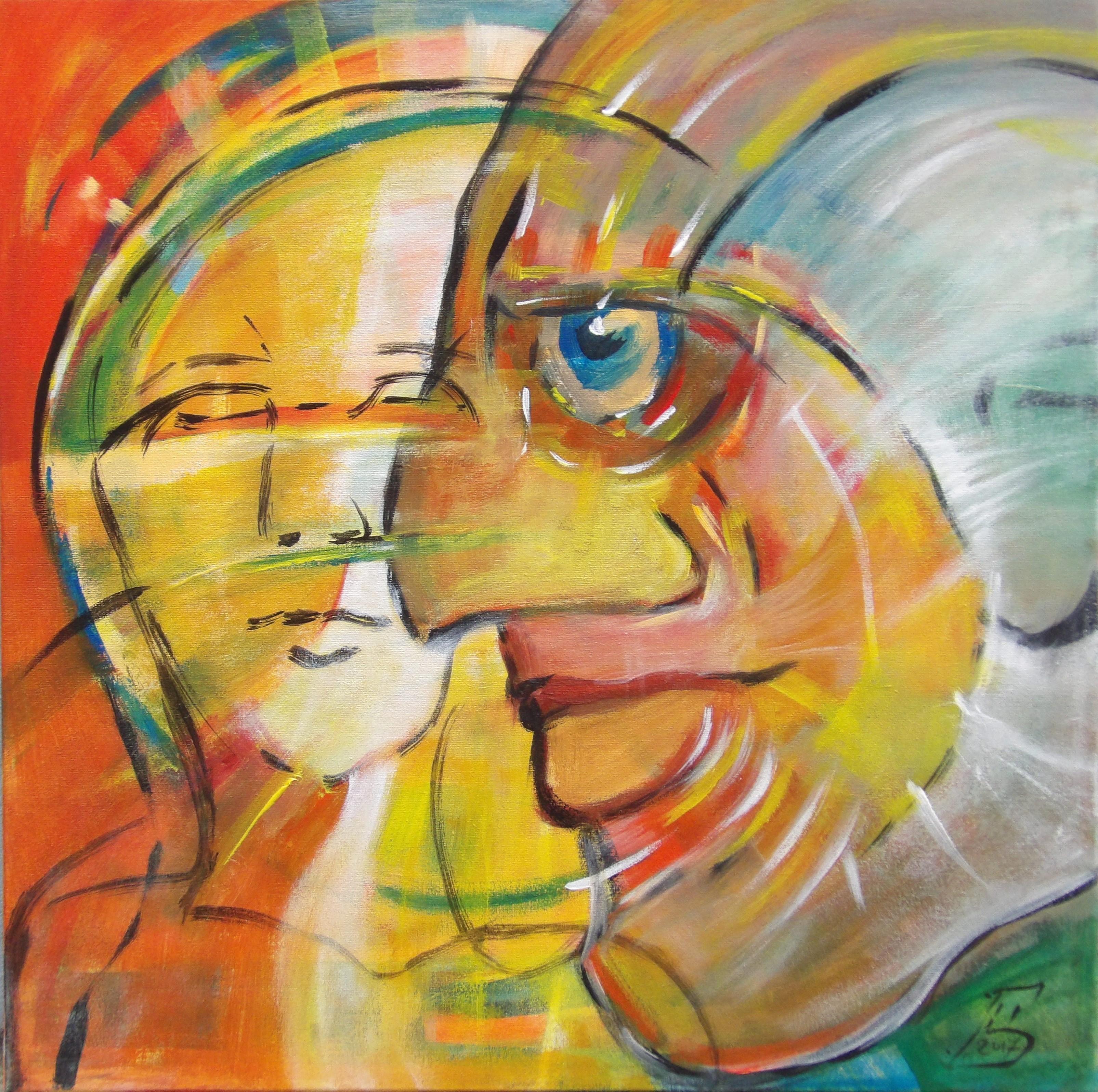 L'envers et l'endroit - peinture au fil du temps - 2017