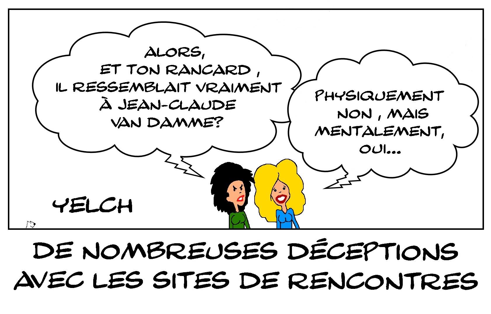 Les déceptions dans les sites de rencontres