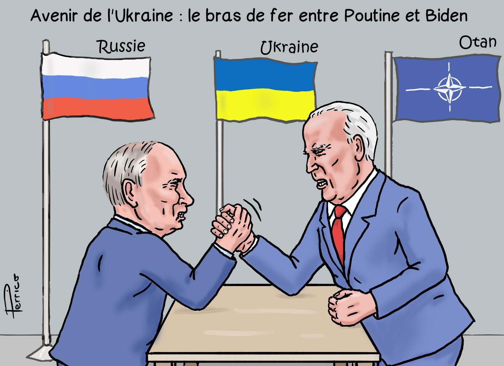 Avenir de l'Ukraine : Poutine contre Biden