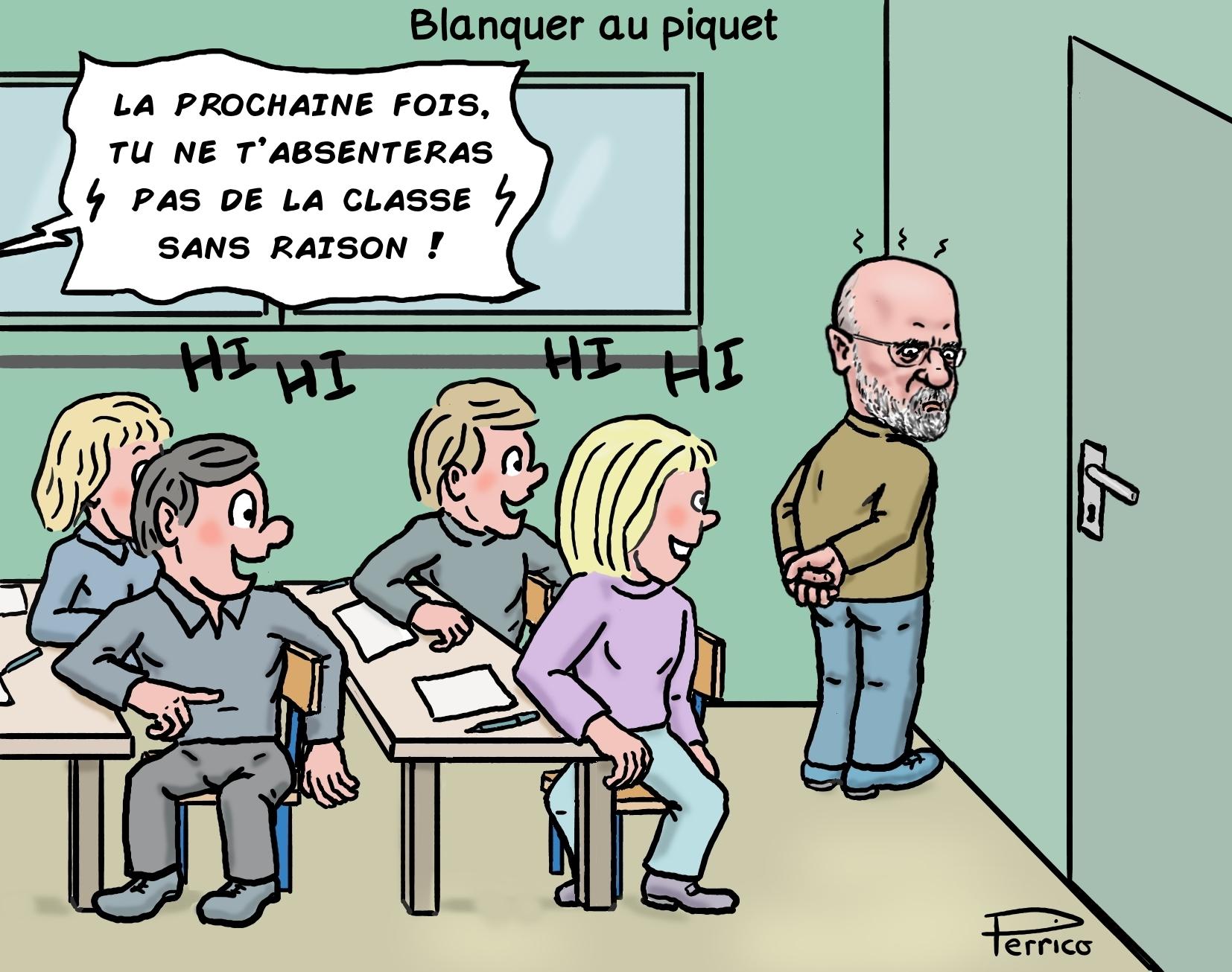 Blanquer au piquet