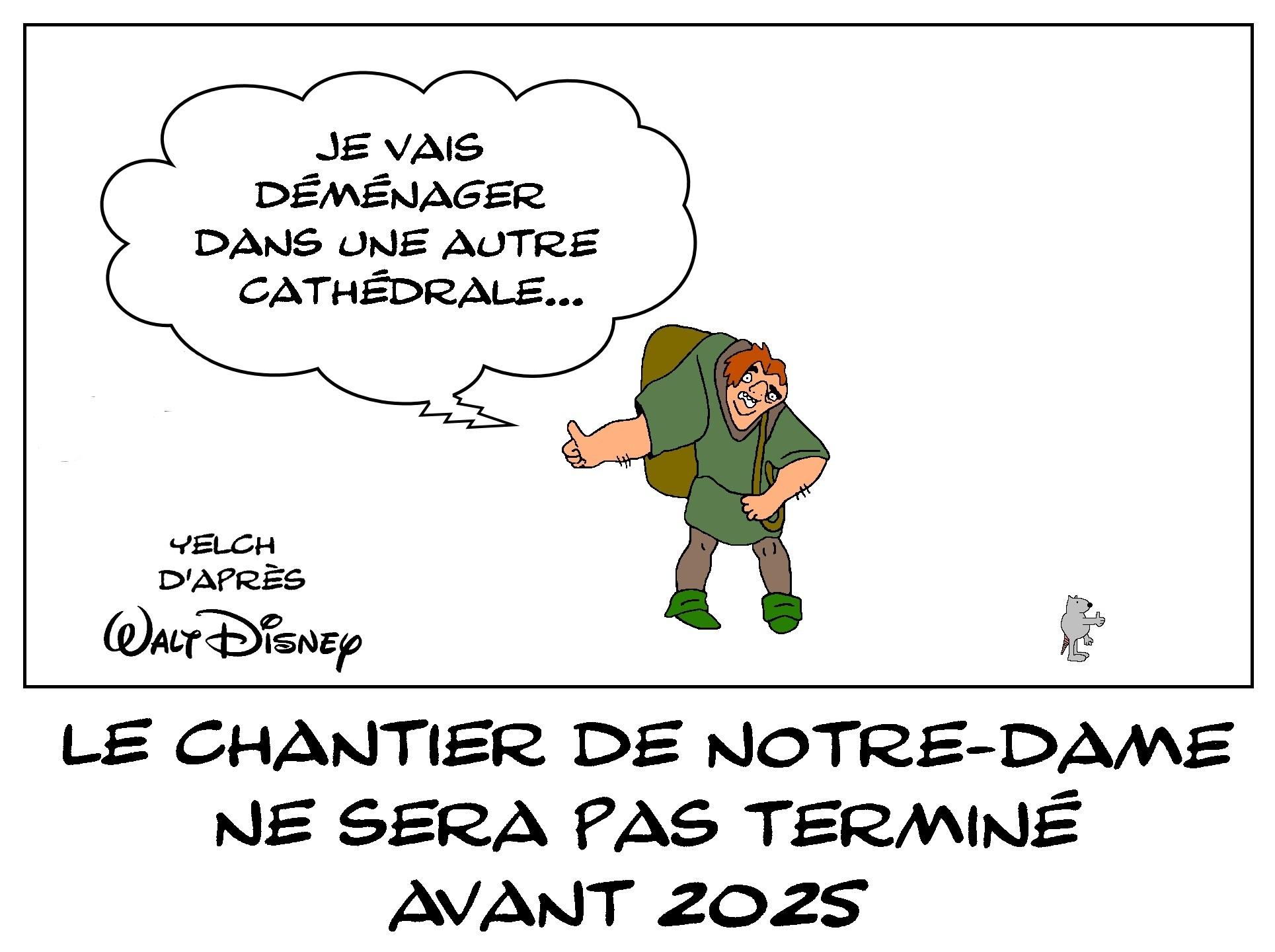 Quasimodo fait du stop