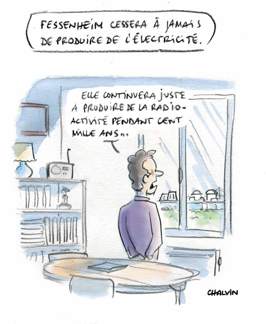 Fessenheim : Le début d'une loooongue fermeture.