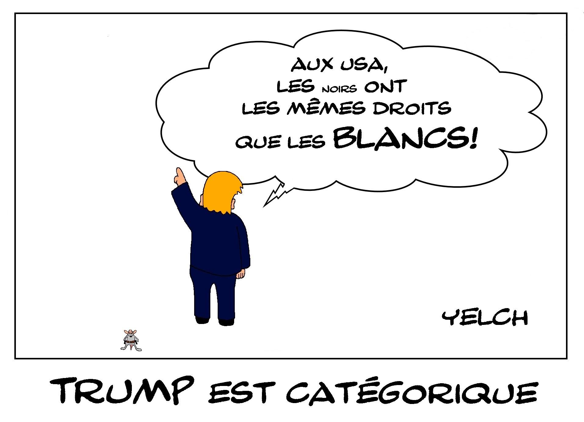 aux usa , les noirs ont les mêmes droits que les blancs