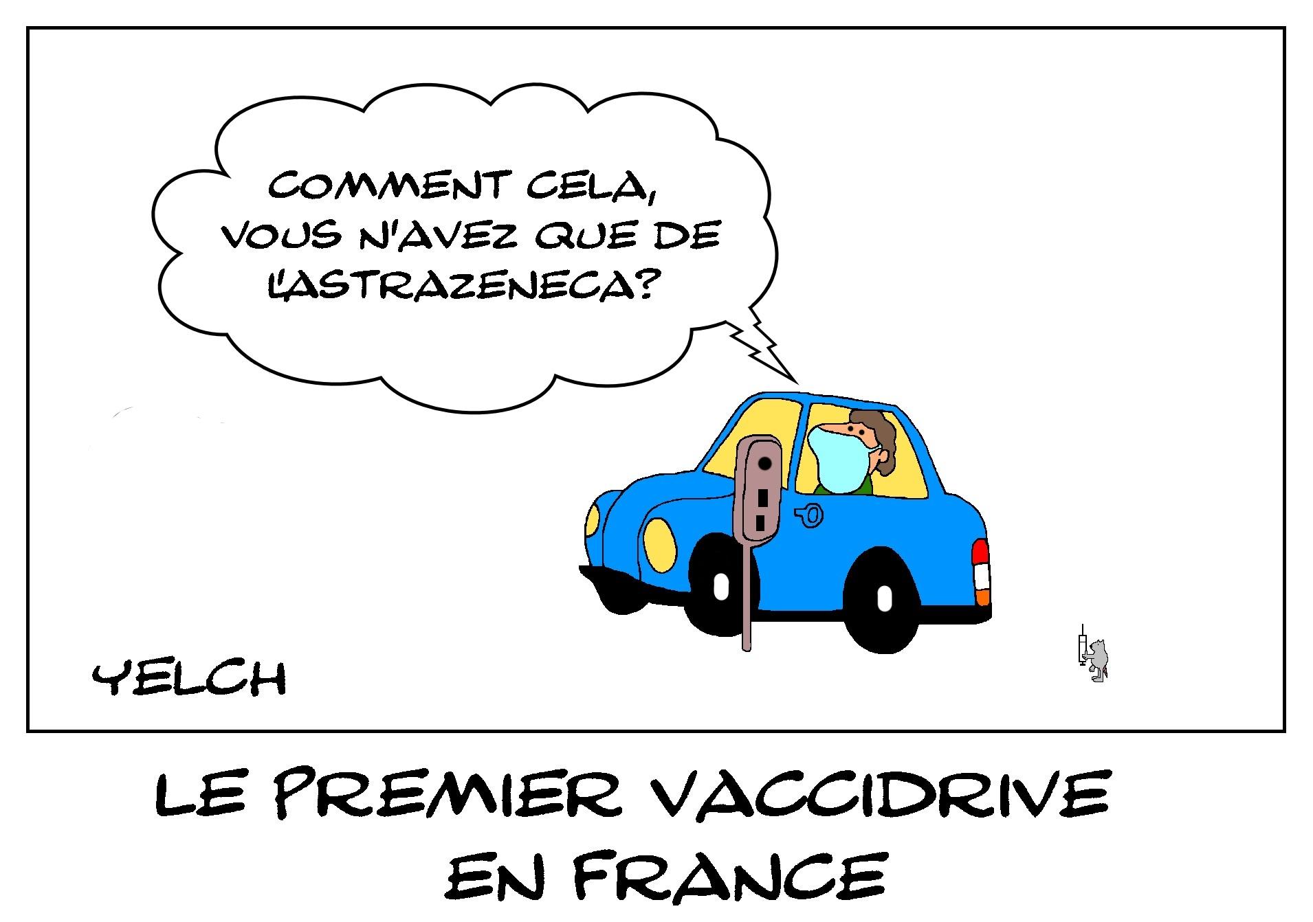 Le premier vaccidrive en France