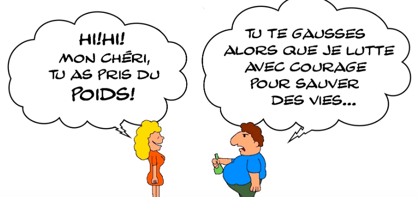 les héros prennent du poids