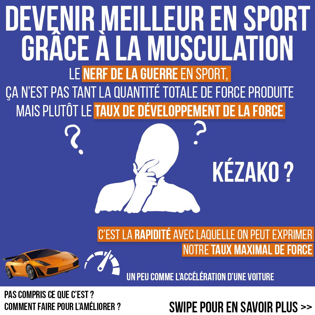 Devenir meilleur en sport grâce à la musculation