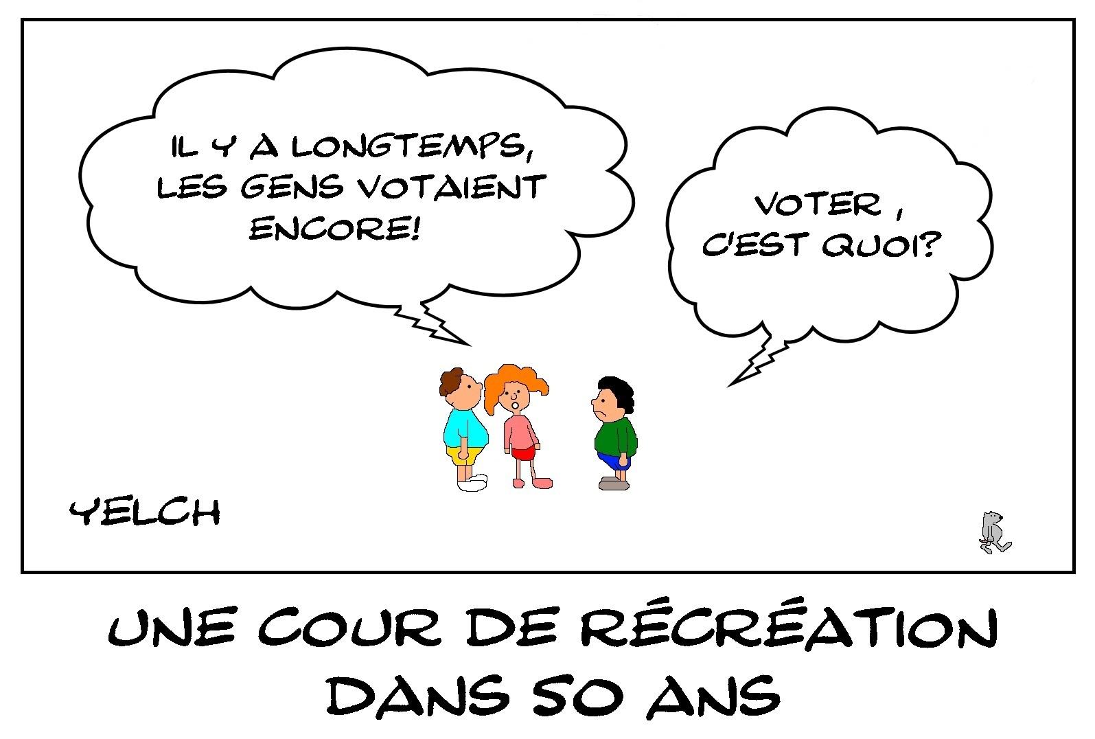 Le vote dans 50 ans?