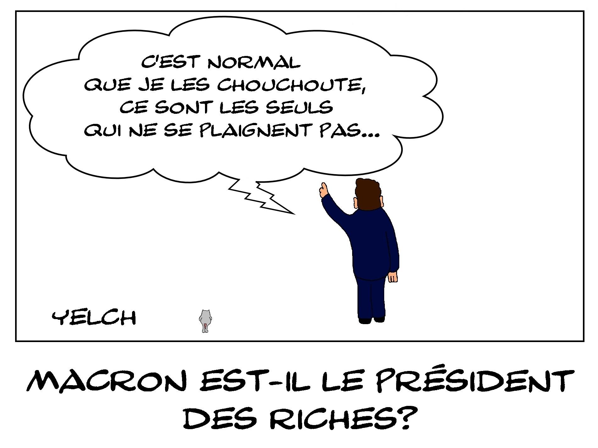 Macron président des riches ?