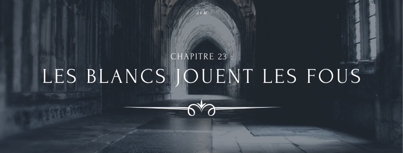A la Moldue - Chapitre 23 : Les blancs jouent les fous