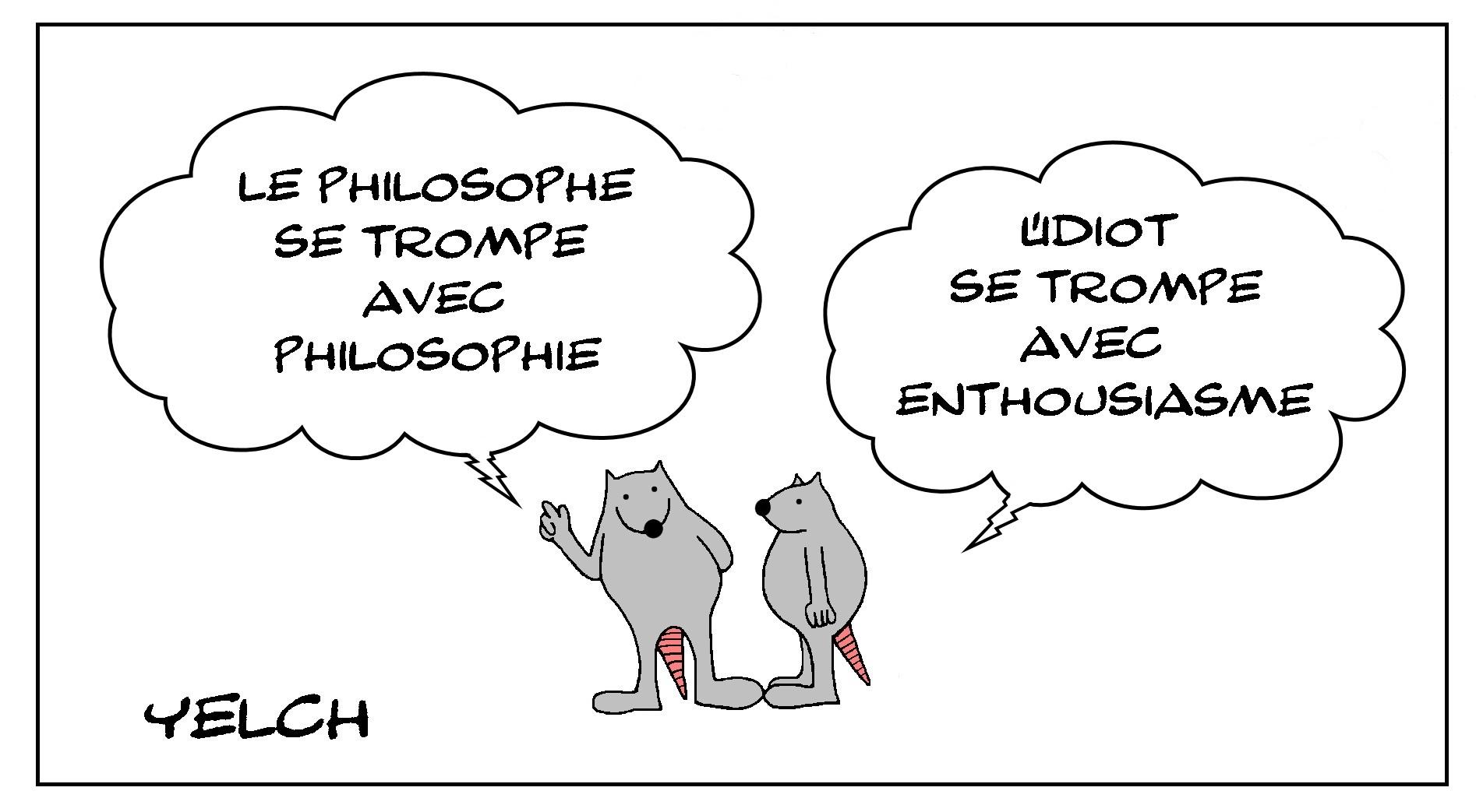 L'idiot et le philosophe