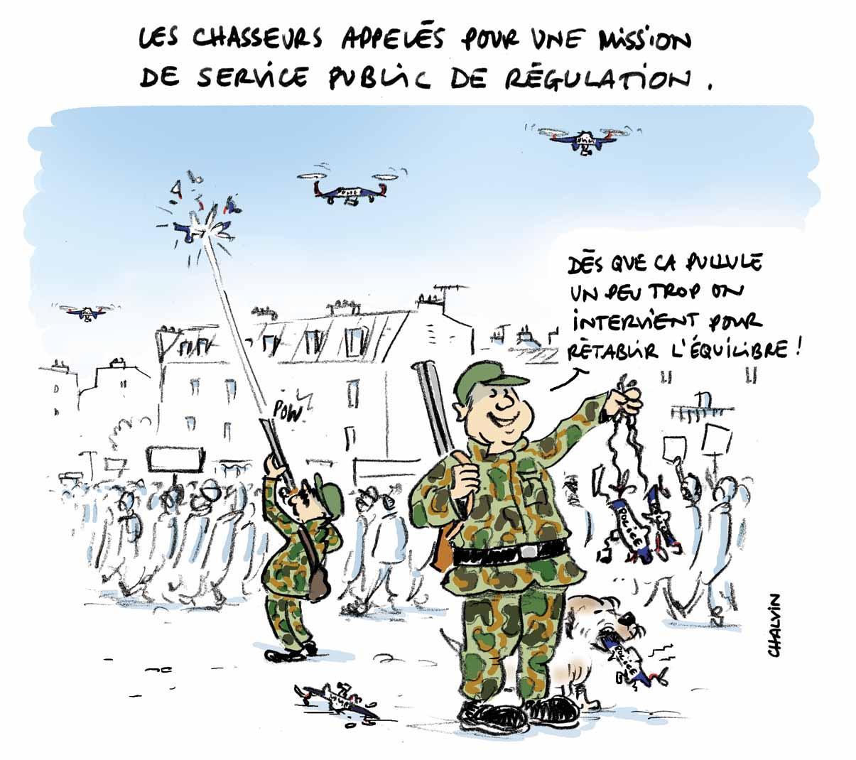 En attendant les prochaines manifs...