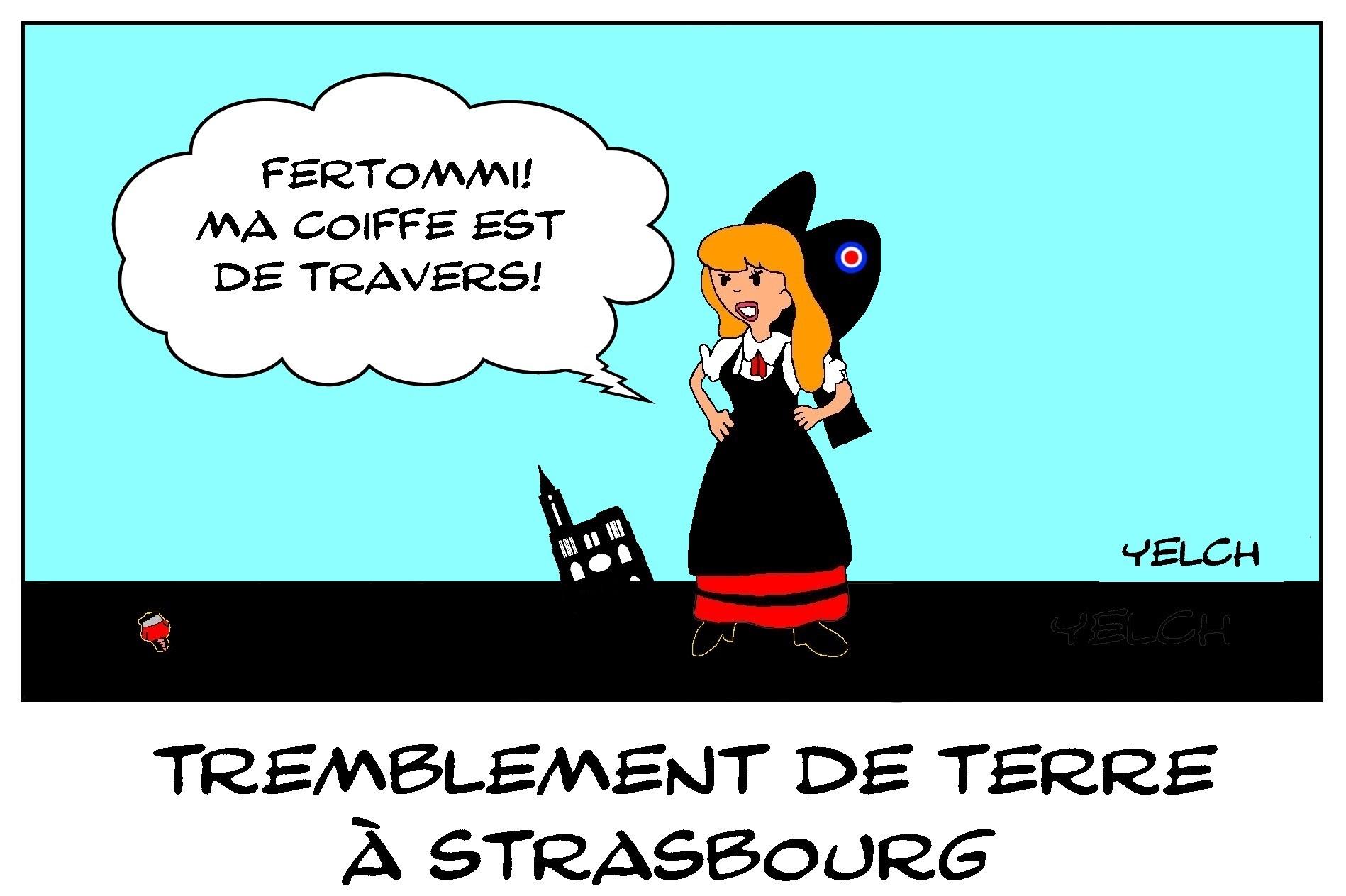 Alsacienne secouée