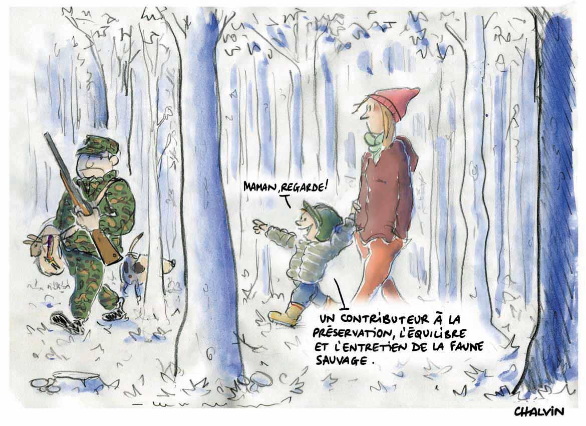Promenon-nous dans les bois...
