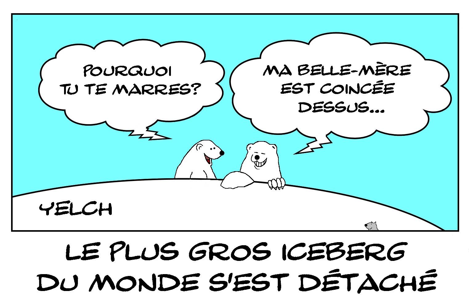 Iceberg en vadrouille