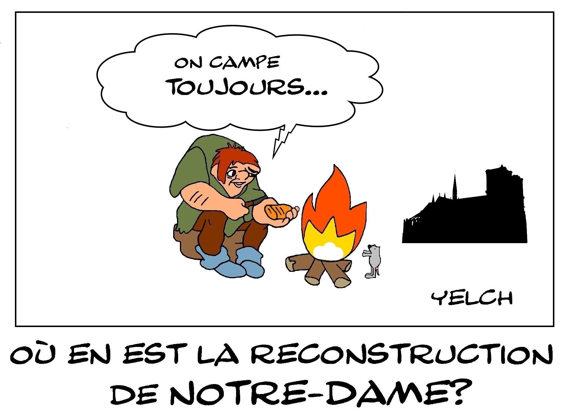 Où en est la reconstruction de Notre-Dame ?