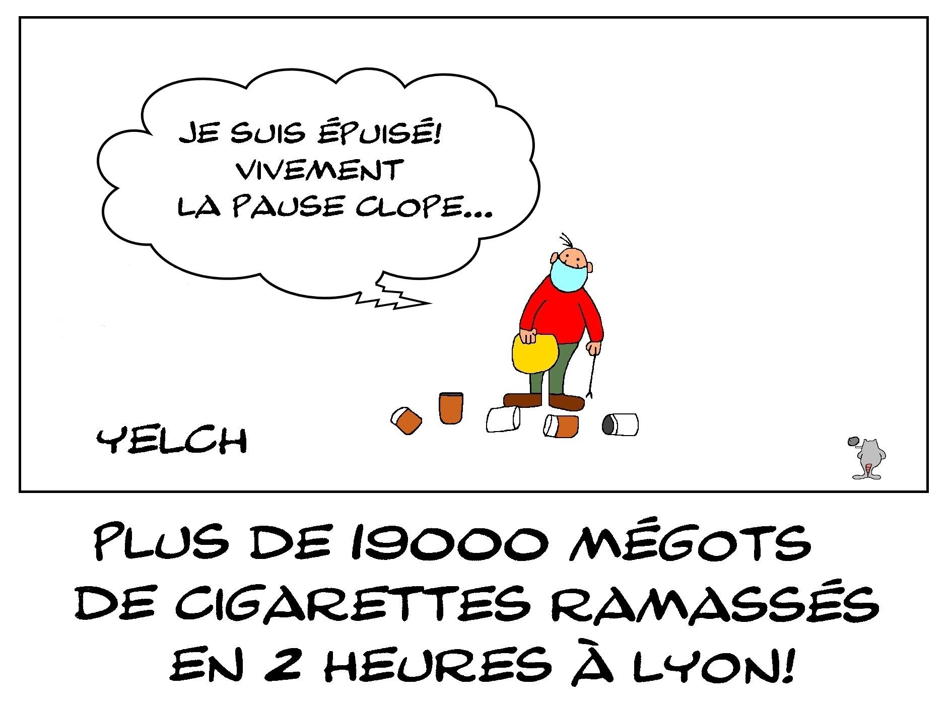 Pêche aux mégots