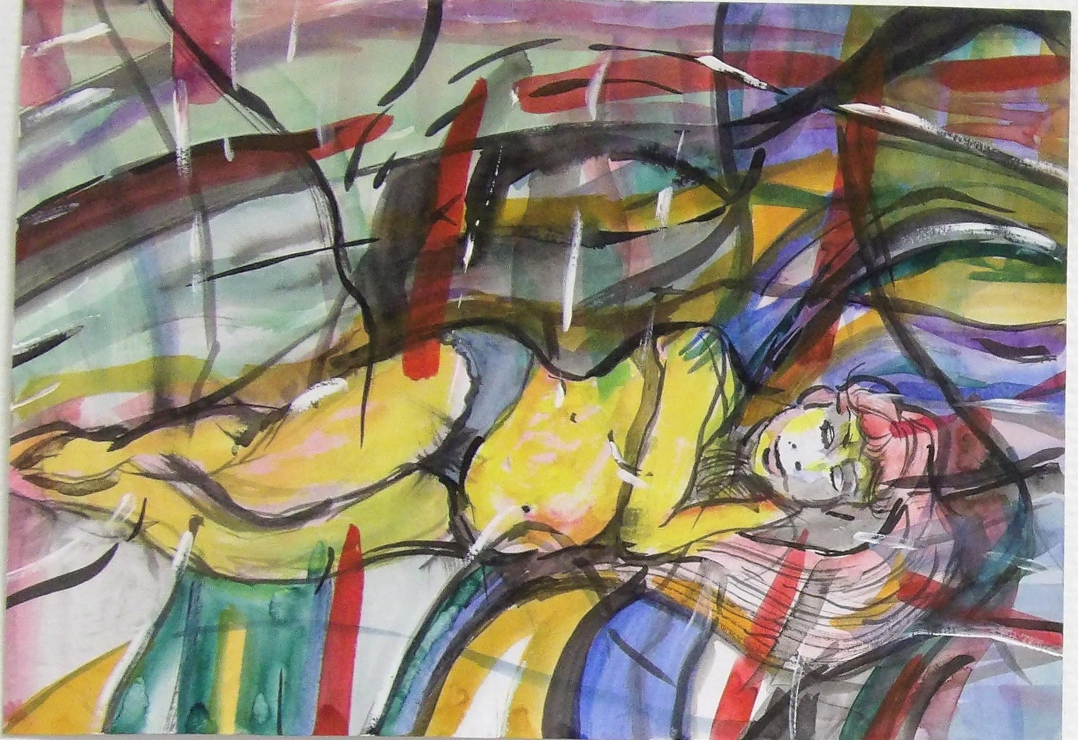 Peintures au fil du temps - Maternité - 2017