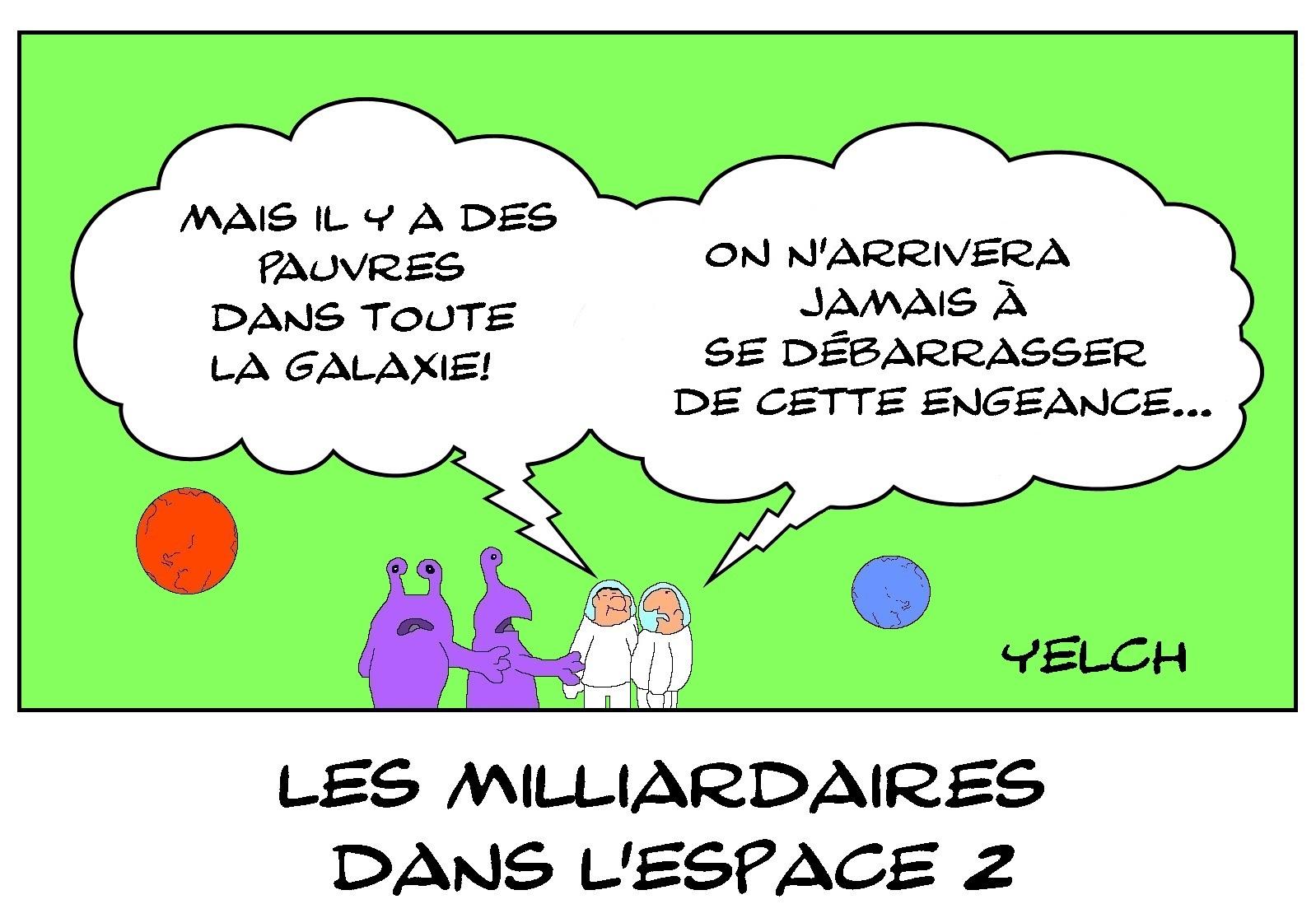 Les milliardaires dans l'espace 2